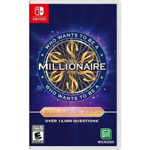 Who Wants To Be A Millionaire? - Final Answer Edition for Nintendo Switch